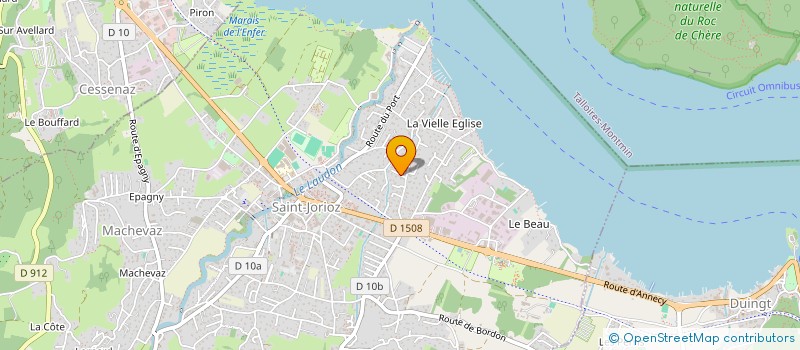 localisation de l'entreprise RUTY INVEST  SAINT-JORIOZ