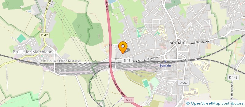 localisation de l'entreprise RUVAZO  SOMAIN