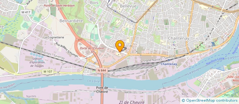 localisation de l'entreprise RUYA MEUBLES à NANTES