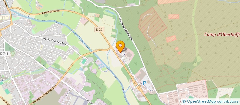 localisation de l'entreprise RUYER à HAGUENAU