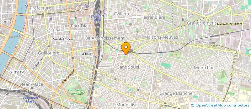 localisation de l'entreprise RUYI à LYON