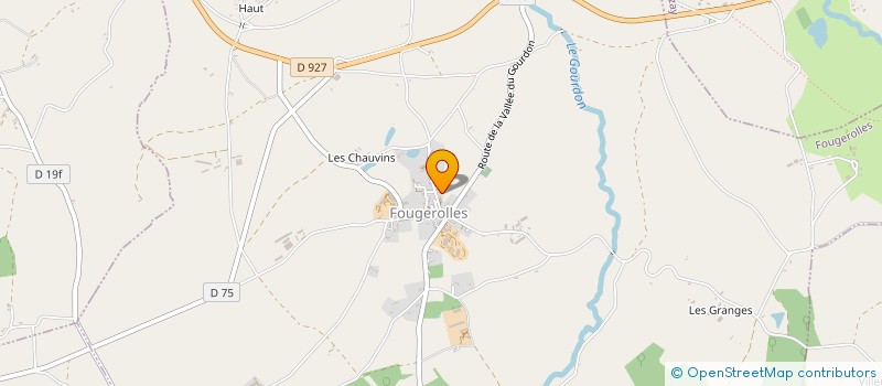 localisation de l'entreprise RUYNEAU DE ST GEORGE B ET Y à BUXIERES D'AILLAC