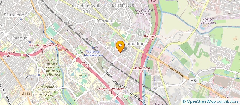 localisation de l'entreprise RUZ & FILS à TOULOUSE