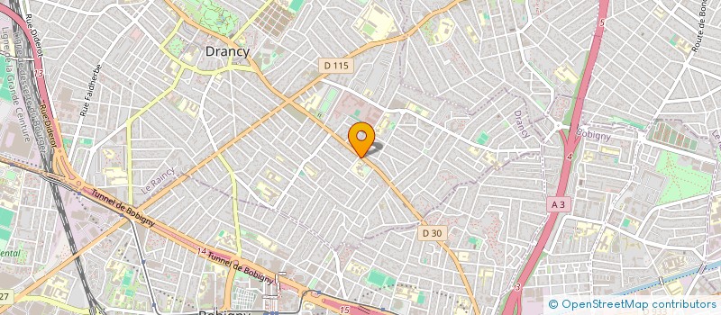 localisation de l'entreprise RUZGAR à DRANCY