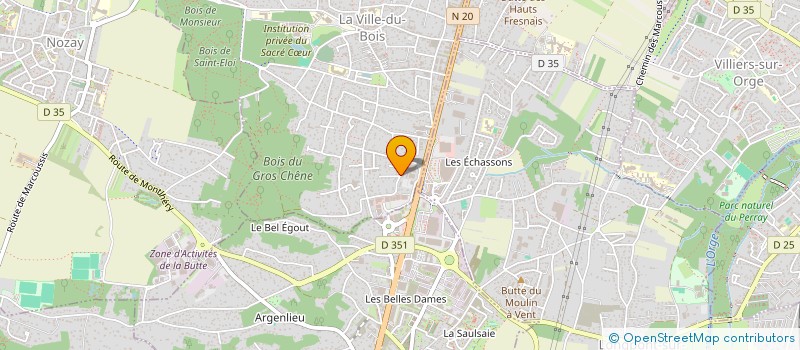 localisation de l'entreprise RV à LA VILLE-DU-BOIS