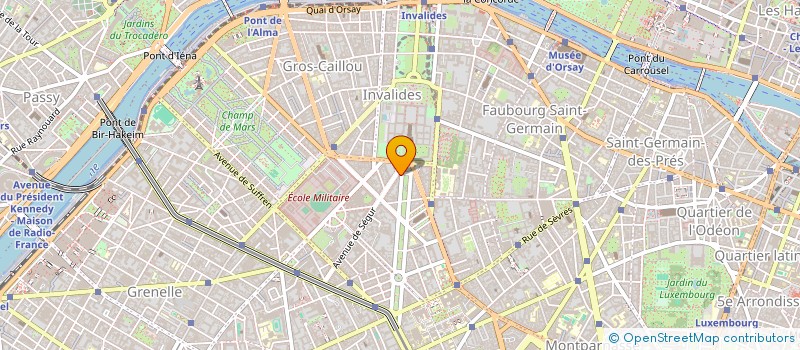 localisation de l'entreprise RV  PARIS