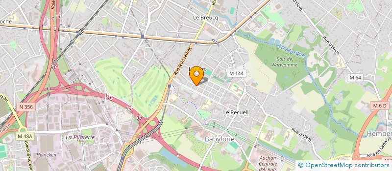 localisation de l'entreprise RV à VILLENEUVE-D'ASCQ
