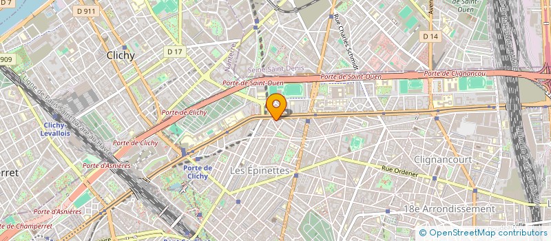 localisation de l'entreprise RV BATIMENT à PARIS
