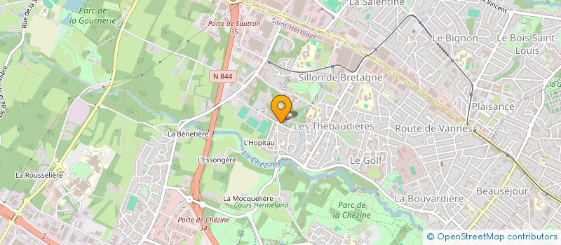 localisation de l'entreprise RV & CO II  SAINT-HERBLAIN