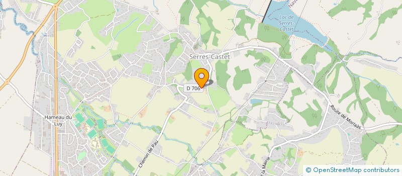 localisation de l'entreprise RV ENGINEERING à SERRES-CASTET