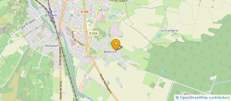 localisation de l'entreprise RV-GARCIA  CHAGNY