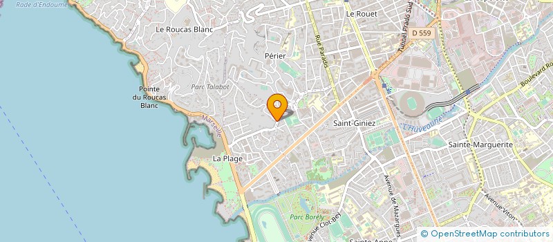 localisation de l'entreprise RV HOLDING  MARSEILLE