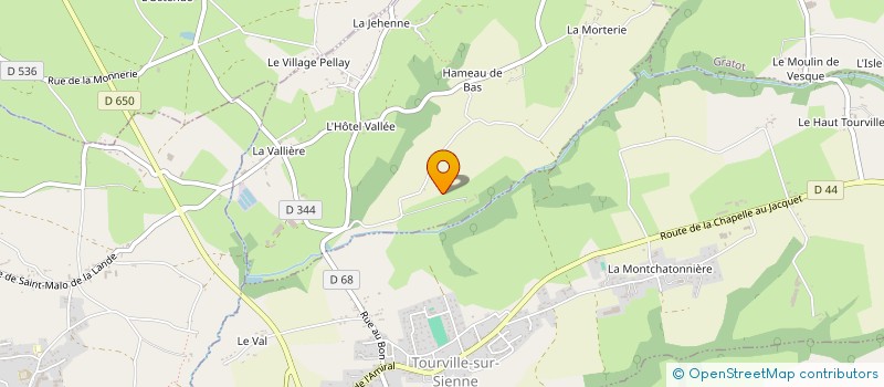 localisation de l'entreprise RV INVEST  GOUVILLE-SUR-MER