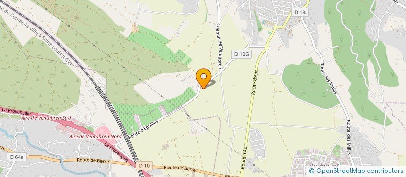 localisation de l'entreprise RV MACONNERIE à EGUILLES