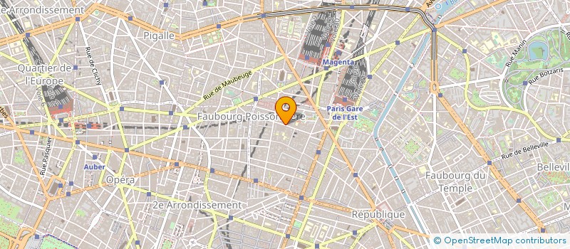 localisation de l'entreprise RV MEDIAS CONSEIL  PARIS