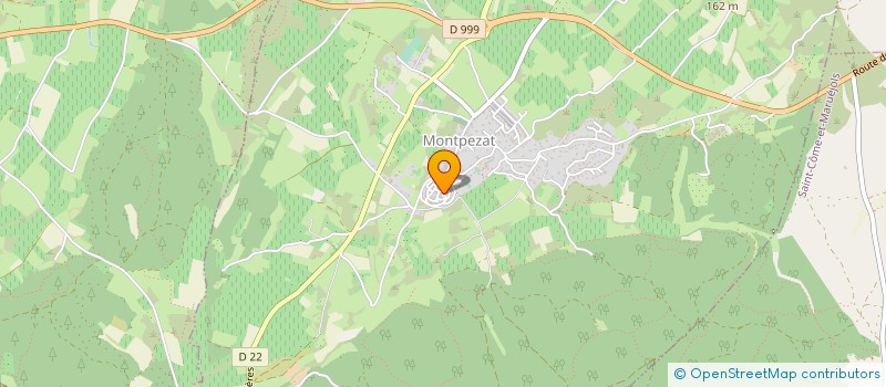 localisation de l'entreprise RV MONTAGE  MONTPEZAT