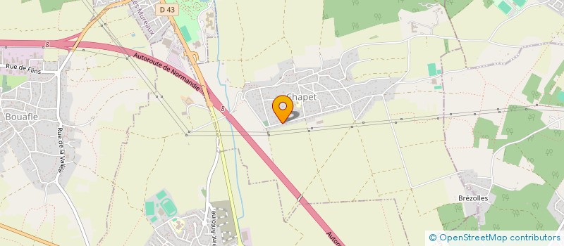 localisation de l'entreprise RV MYRIAGONE HOLDING  CHAPET