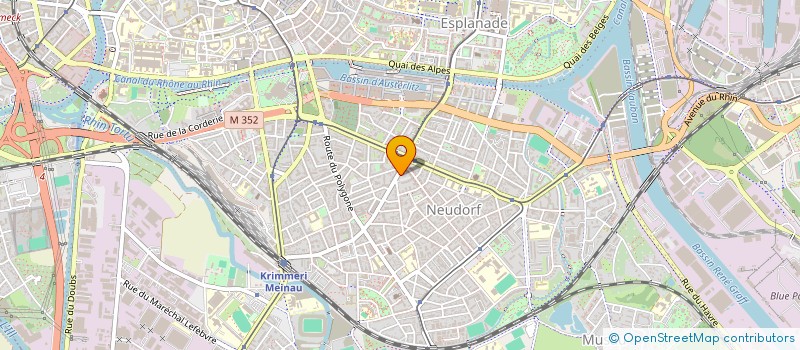 localisation de l'entreprise RV NAILS ETOILE à STRASBOURG