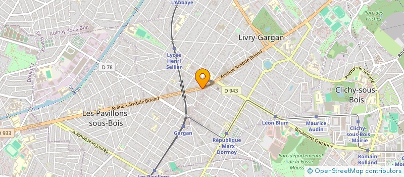 localisation de l'entreprise RV RENOV à LES PAVILLONS-SOUS-BOIS