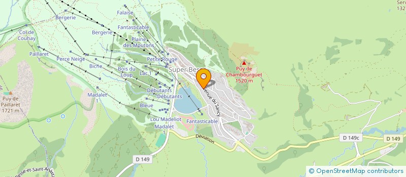 localisation de l'entreprise RV SPORTS à BESSE-ET-SAINT-ANASTAISE