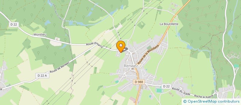 localisation de l'entreprise RV TRANS à RENWEZ