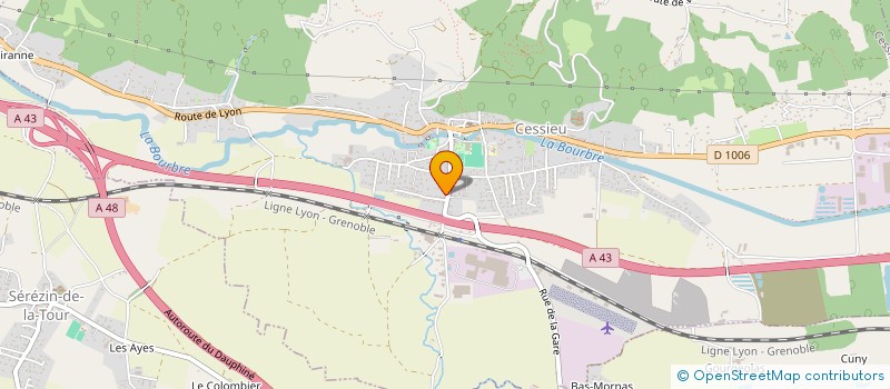 localisation de l'entreprise RV YACHTING  CESSIEU