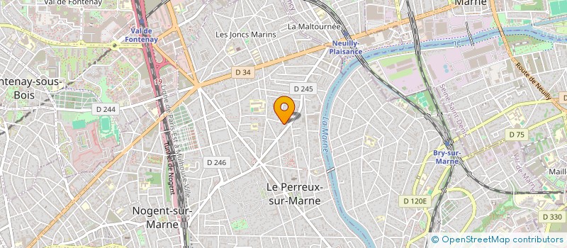 localisation de l'entreprise RV2L  LE PERREUX-SUR-MARNE
