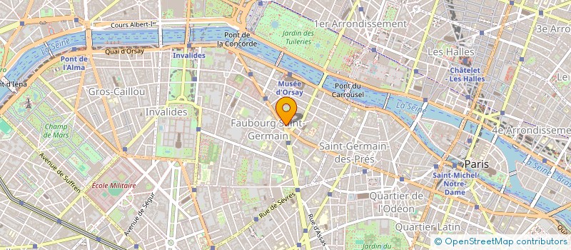 localisation de l'entreprise RV2S AVOCATS  PARIS