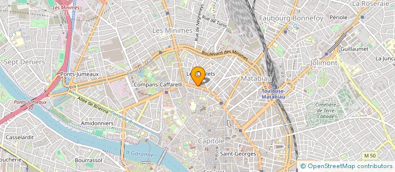 localisation de l'entreprise RVA à TOULOUSE