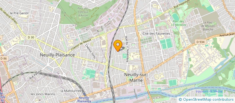 localisation de l'entreprise RVB CONCEPT à NEUILLY-SUR-MARNE