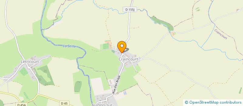 localisation de l'entreprise RVB CONSULTANT  CRAINCOURT