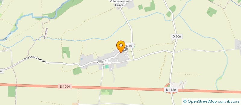 localisation de l'entreprise RVB IMMOBILIER  VOINSLES