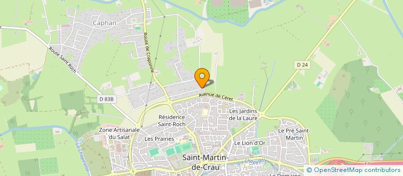 localisation de l'entreprise RVG à SAINT-MARTIN-DE-CRAU