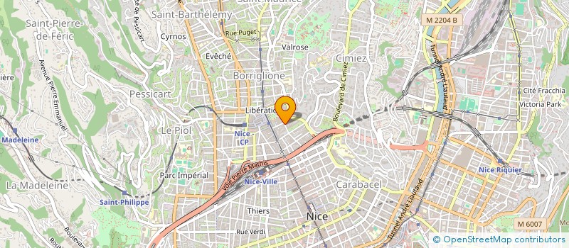 localisation de l'entreprise RVI  NICE