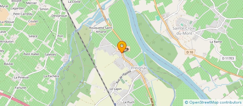 localisation de l'entreprise RVJ à LANGON