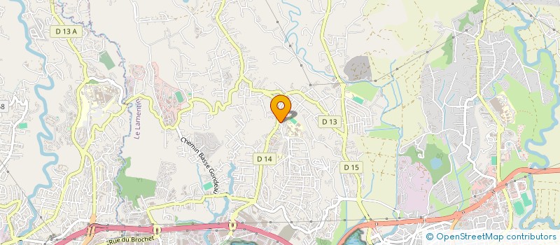 localisation de l'entreprise RVJ AUDIT ET ASSOCIES  LE LAMENTIN