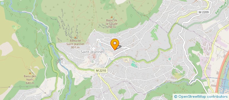 localisation de l'entreprise RVJ L'EGLISE  SAINT-JEANNET