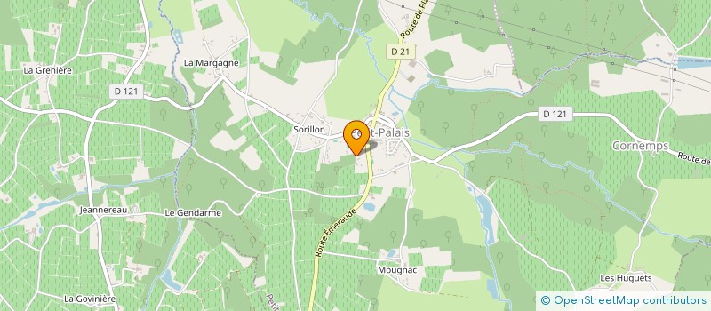 localisation de l'entreprise RVJB33  PETIT-PALAIS-ET-CORNEMPS