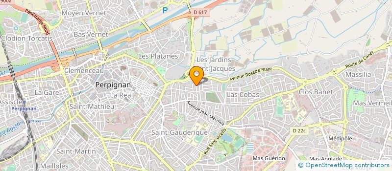 localisation de l'entreprise RVL DISTRIBUTION FRANCE  PERPIGNAN