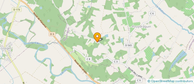 localisation de l'entreprise RVLE  AIGNAN