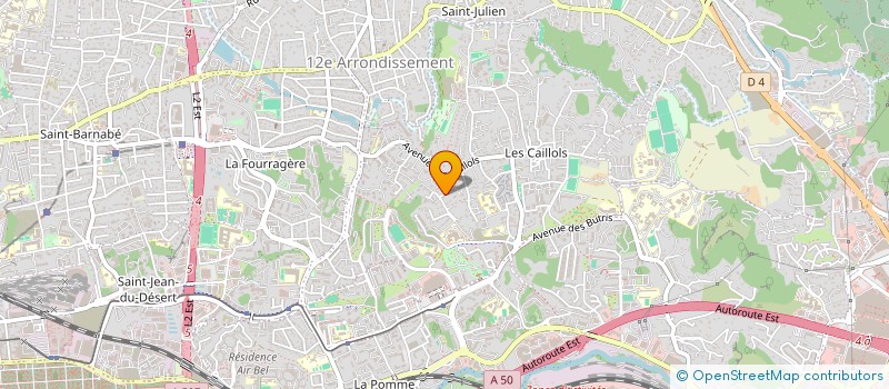 localisation de l'entreprise RVM  MARSEILLE