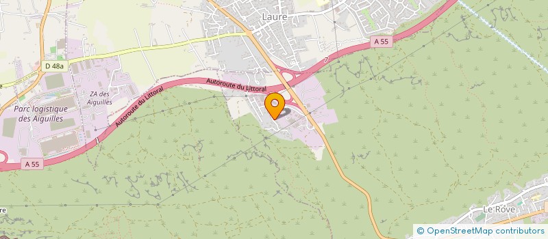 localisation de l'entreprise RVM LOCATION RECYCLAGE VALORISATION MATERIAUX LOCATION  LE ROVE