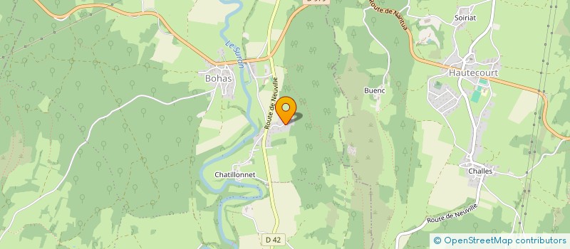 localisation de l'entreprise RVM PATRIMOINE CONSEIL  BOHAS-MEYRIAT-RIGNAT