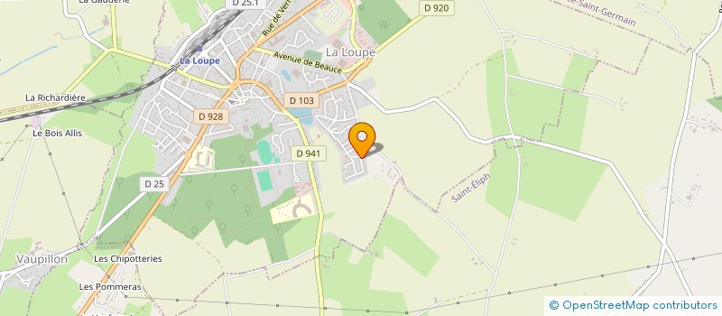 localisation de l'entreprise RVM SERVICES à LA LOUPE