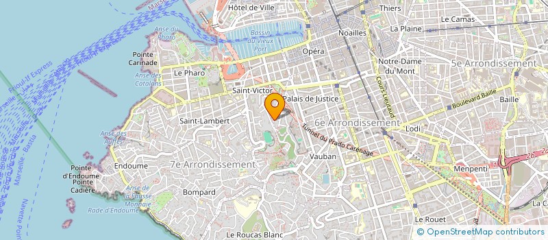 localisation de l'entreprise RVMC  MARSEILLE