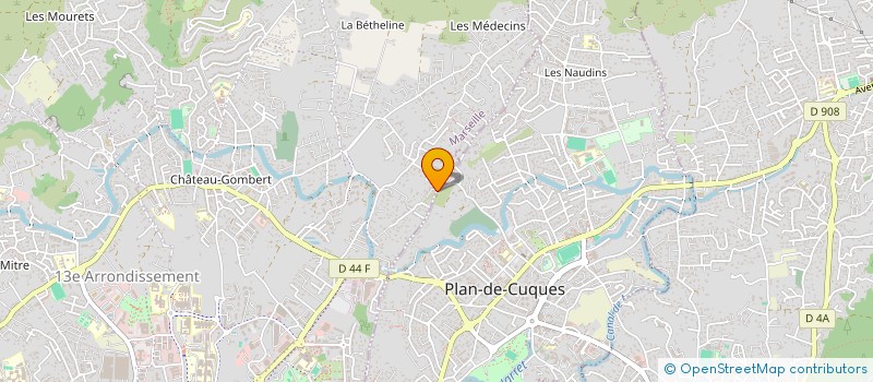 localisation de l'entreprise RVO INVEST à MARSEILLE