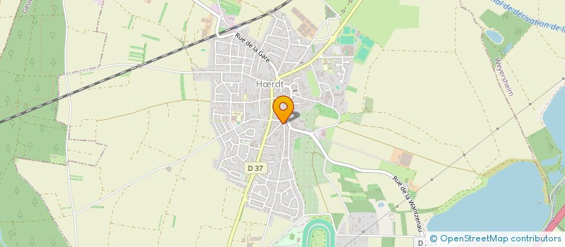 localisation de l'entreprise RVO PLATRERIE  HRDT