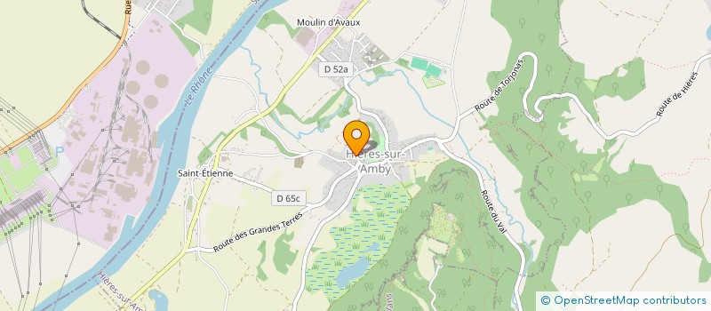 localisation de l'entreprise RVR à HIERES-SUR-AMBY