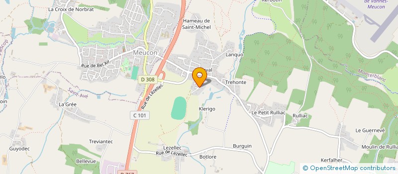 localisation de l'entreprise RVR  SAINT-AVE