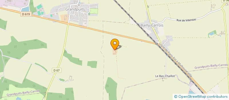 localisation de l'entreprise RVR RICO à GRANDPUITS-BAILLY-CARROIS